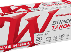 Winchester Ammo TRGT207VP Super-Target  20Gauge 2.75" 7/8oz 7.5Shot 100 Per Box/2 Case