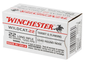 Winchester Ammo USA22LR USA Wildcat 22LR 40gr Lead Round Nose 5000rds *Sold by the case