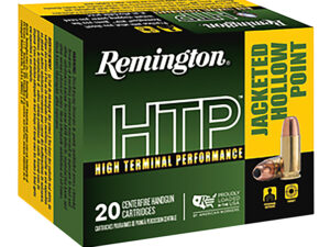 Remington Ammunition 23012 HTP  45Colt 230gr Jacketed Hollow Point 20 Per Box/25 Case