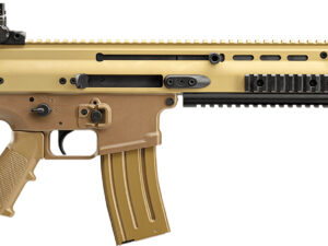 FN 985012 SCAR 16s NRCH 5.56x45mm NATO 16.25" Barrel,   30+1, Flat Dark Earth Anodized Receiver, FDE Telescoping Side-Folding Stock With Adjustable Cheekpiece, Optics Ready