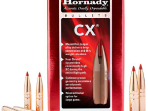Hornady 273704 CX  270 Cal 130 gr Copper Solid 50 Per Box/ 25 Case