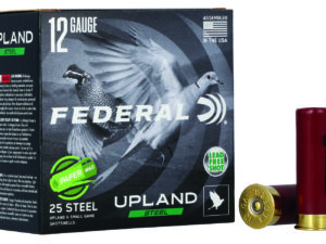 Federal USH122W75 Upland Field & Range Paper Wad 12Gauge 2.75" 1oz 7.5Shot 25 Per Box/10 Case