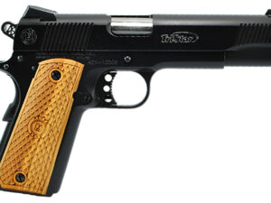 TriStar 85610 American Classic II 1911 45 ACP 8+1, 5" Stainless Steel Barrel, Blued Serrated Steel Slide, Blued Steel Frame w/Beavertail, Wood Grip