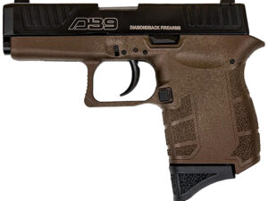 Diamondback DB0200P071 DB9 Gen4 Micro-Compact Frame 9mm Luger 6+1, 3.10" Stainless Steel Barrel, Black Nitride Serrated Stainless Steel Slide, Midnight Bronze Polymer Frame & Grip