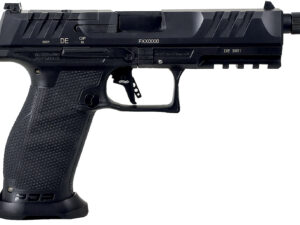Walther Arms 2858142 PDP Pro SD 9mm Luger 10+1 5.10" Threaded Barrel, Black, Optic Cut/Serrated Slide, Polymer Frame with Pic. Rail, Performance Duty Grip, Flared Magwell