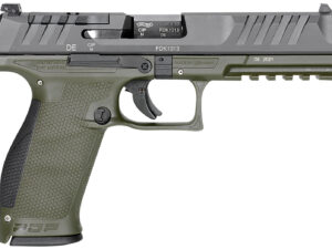 Walther Arms 2858398 PDP Optic Ready 9mm Luger 5" 18+1 Black Steel Slide Performance Duty Textured  Polymer Grip (Full Size)