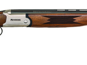 Mossberg 75477 Silver Reserve Bantam 20 Gauge with 26" Polished Blued Barrel, 3" Chamber, 2rd Capacity, Satin Silver Engraved Metal Finish & Satin Black Walnut Stock Right Hand (Full Size)