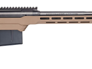 Savage Arms 57700 110 Precision 6.5 PRC 7+1 24", Matte Black Rec/Barrel, Flat Dark Earth Cerakote MDT LSS XL Chassis, Polymer Grip, Left Hand