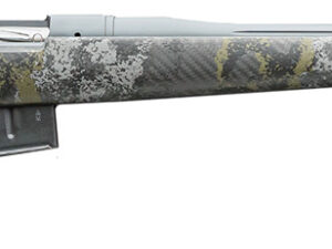 Bergara Rifles BPR2665CM Premier Canyon 6.5 Creedmoor 3+1 20" Sniper Gray Cerakote Fluted Barrel, Sniper Gray Cerakote Steel Receiver, Swamper Rouge Camo AG Composite Stock