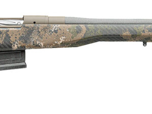 Bergara Rifles BPR34308 Premier Divide 308 Win 5+1 22" Carbon Fiber CURE Carbon Fiber Barrel, Patriot Brown Cerakote Steel Receiver, Erosion Rogue Camo AG Composite Chalk Branch Stock