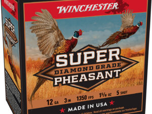 Winchester Ammo SPDG1235 Super Pheasant Diamond Grade 12Gauge 3" 1 5/8oz 5Shot 25 Per Box/10 Case