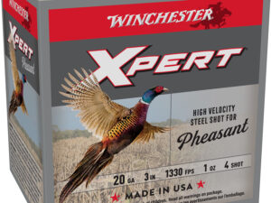 Winchester Ammo WEXP2034 Xpert Pheasant Lead Free High Velocity 20Gauge 3" 1oz 4Shot 25 Per Box/10 Case