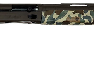 Sauer SASA1226CBFBOS SL-5 Waterfowl 12 Gauge 3.5" 3+1 26", Brown Cerakote Barrel/Rec, Fred Bear Old School Camo Furniture, LPA Front Sight, 5 Ext. Chokes Included