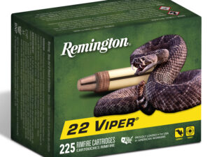 Remington Ammunition 21239 Viper  22LR 36gr Truncated Cone Solid 225 Per Box/10 Case