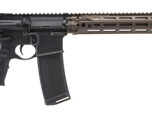 Daniel Defense 0219103270047 DD4 RIII 5.56x45mm NATO 16" 30+1, Black Rec/Furniture, OEM Stock & Grip, 12.50" FDE M-Lok Handgaurd, Ambi Controls