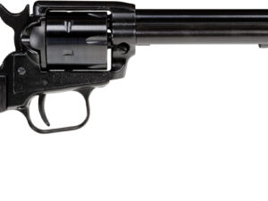 Heritage Mfg RR22B4BBK Rough Rider  22 LR 6 Shot 4.75" Black Oxide Barrel, Cylinder & Frame, Black Laminate Wood Grips
