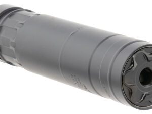 Rugged Suppressors RZ556 Razor 556  22 Cal (5.56mm), 6.40" L Black Stainless Steel, Includes 1/2"-28 M2 QD Brake