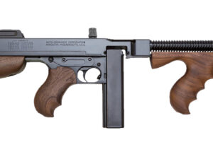 Thompson T1B14 1927A-1 Deluxe 45 ACP Caliber with 16.50" Barrel, 20+1 Capacity (Stick), Blued Metal Finish, Walnut Removable Fixed Stock & Wood Grip Right Hand