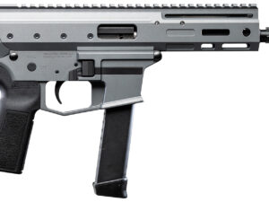 Angstadt Arms AAMDP09PG6 MDP-9  9mm Luger 27+1 5.85" Black Melonite Threaded Barrel, M-LOK Free-Float Handguards, Tactical Gray Cerakote Aluminum Picatinny Rail Receiver, Black Polymer Grips