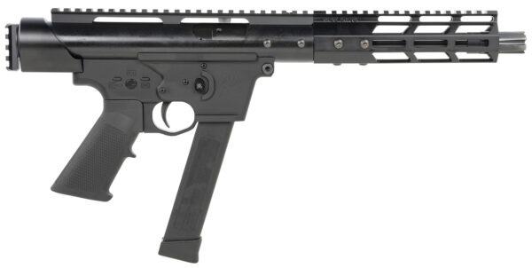 Tactical Superiority SIA-TAC09-085RD Tac-9  9mm Luger 8.50" Black Hard Coat Anodized Rec Picatinny Rail End Cap Black A2 Grip Includes Red Dot