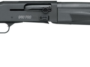 Mossberg 85152 940 Pro Tactical 12 Gauge Semi-Auto 3" 7+1 18.50" Cylinder Bore, Black, Optic Cut Rec, Synthetic Furniture with QD Sling Mounts, Adj. Shim Stock, Fiber Optic Sight