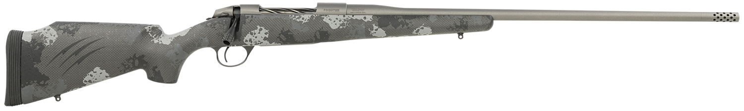 Fierce Firearms FSF7RM24TP Fury  7mm Rem Mag Caliber with 3+1 Capacity, 24" Stainless Barrel, Gray Cerakote Metal Finish, & Phantom Camo Synthetic Stock, Right Hand (Full Size)