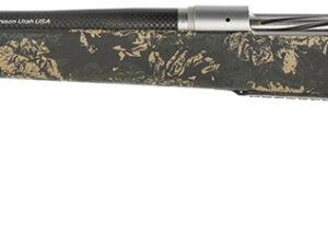 Christensen Arms 8010617500 Ridgeline FFT 7mm-08 Rem 4+1 20" Carbon Fiber Threaded Barrel, Stainless Steel, Green with Black/Tan Accents, Stock, Left Hand