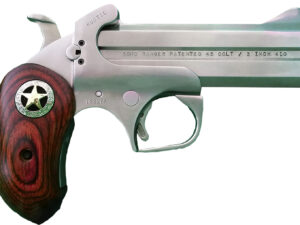 Bond Arms BARR Rustic Ranger  45 Colt (LC) 410 Gauge 2rd Shot 4.25" Matte Stainless Stainless Stainless Steel Frame Rosewood w/Integrated Star Grips