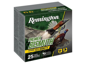 Remington Ammunition R20501 Premier Bismuth  12Gauge 3" 1 3/8oz 5Shot 25 Per Box/10 Case
