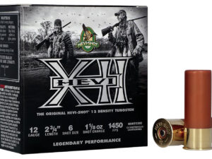 HEVI-Shot HS51316 HEVI-XII  12Gauge 2.75" 1 1/8oz Tungsten 6Shot 25 Per Box/10 Case