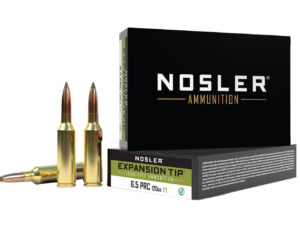 Nosler 40688 E-Tip  6.5PRC 120gr Spitzer E Tip Lead Free 20 Per Box/10 Case