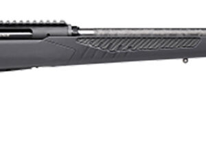 Savage Arms 57896 Impulse Mountain Hunter 300 WSM 2+1 24" Carbon Fiber Threaded Barrel, Black Aluminum Receiver w/Picatinny Rail, Gray AccuStock Synthetic Stock, Ambidextrous