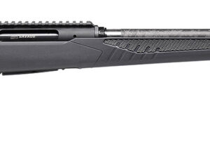 Savage Arms 57899 Impulse Mountain Hunter 30-06 Springfield 4+1 22" Carbon Fiber Threaded Barrel, Black Aluminum Receiver w/Picatinny Rail, Gray AccuStock Synthetic Stock, Ambidextrous