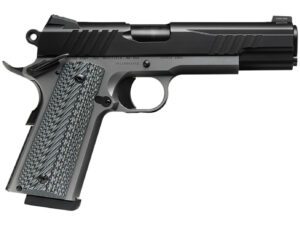 SAV 67201 1911 GOVT 45 5IN BLK/SS  BLK MELONITE