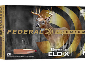 Federal P3006ELDX1 Premium ELD-X 30-06Springfield 178gr 20 Per Box/10 Case