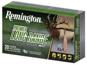 Remington Ammunition R21347 Premier Long Range 300RUM 190gr Speer Impact 20 Per Box/10 Case