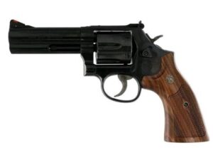 SMITH AND WESSON 586 357MAG 4" BL/WD AS 6RD
