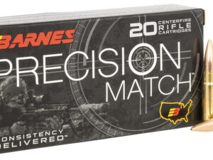Barnes Bullets 32134 Precision Match  300Blackout 220gr Match Burner OTM BT 20 Per Box/10 Case