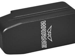 Warne 5001 Magazine Extension  Extension PMAG 556 5rd Compatible w/ PMAG 30 Round Magazines Black Hardcoat Anodized Aluminum