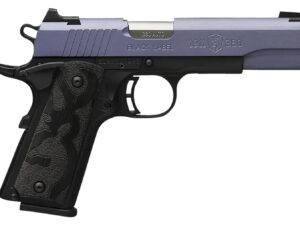 Browning 051985492 1911-380 Black Label Full Size Frame 380 ACP 8+1 4.25" Matte Stainless Steel Barrel, Crushed Orchid Cerakote Steel Slide, Matte Black Aluminum/Composite Frame, Black Polymer Grip