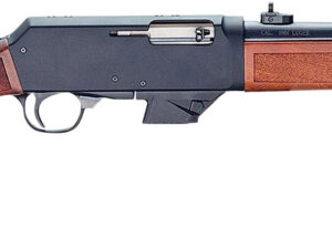 Henry H027H9S Homesteader w/Sig/S&W Mag Well Adapter 9mm Luger 10+1 16.37" Blued Steel Threaded Barrel, Black Anodized Aluminum Drilled & Tapped Receiver, American Walnut Wood Fixed, Ambidextrous
