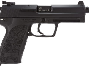 HK 81000350 USP Tactical V1 SA/DA 45 ACP 5.09" TB 12+1 (2) Black Polymer Frame Black Steel Slide Black Polymer Grip Manual, Decocker