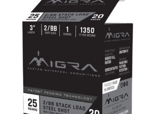 Migra Ammunitions M20S46 Combinational  20Gauge 3" 1oz 4/6Shot 25 Per Box/10 Case