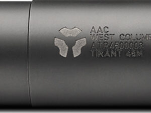 ADVANCED ARMAMENT COMPANY 64110 Ti-Rant 45M  45 Cal 1.40" Black Stainless Steel Titanium Aluminum 5/8"x24