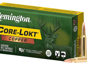 Remington Ammunition R27853 Core-Lokt Copper 30-06Springfield 150gr Copper Hollow Point 20 Per Box/10 Case