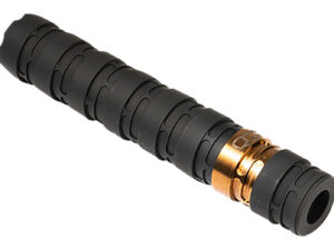 Q LLC SILE9BLACK Erect9r  9mm Luger 1.37" Black Aluminum w/Stainless Steel Baffles 1/2"-28 tpi