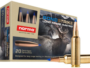 Norma Ammunition 20175832 Dedicated Hunting Bondstrike 300WSM 180gr Bonded Polymer Tip 20 Per Box/10 Case