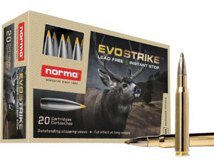 Norma Ammunition 20177342 Dedicated Hunting Evostrike 30-06Springfield 139gr Polymer Tip Boat Tail 20 Per Box/10 Case