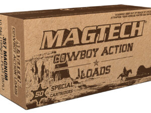 Magtech 357L Cowboy Action  357Mag 158gr Lead Flat Nose 50 Per Box/20 Case