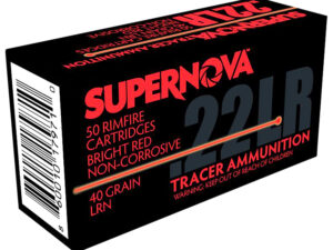 Piney Mountain Ammunition PMSN22LRR Red Tracer Non-Corrosive 22LR 40gr Lead Round Nose 50 Per Box/100 Case